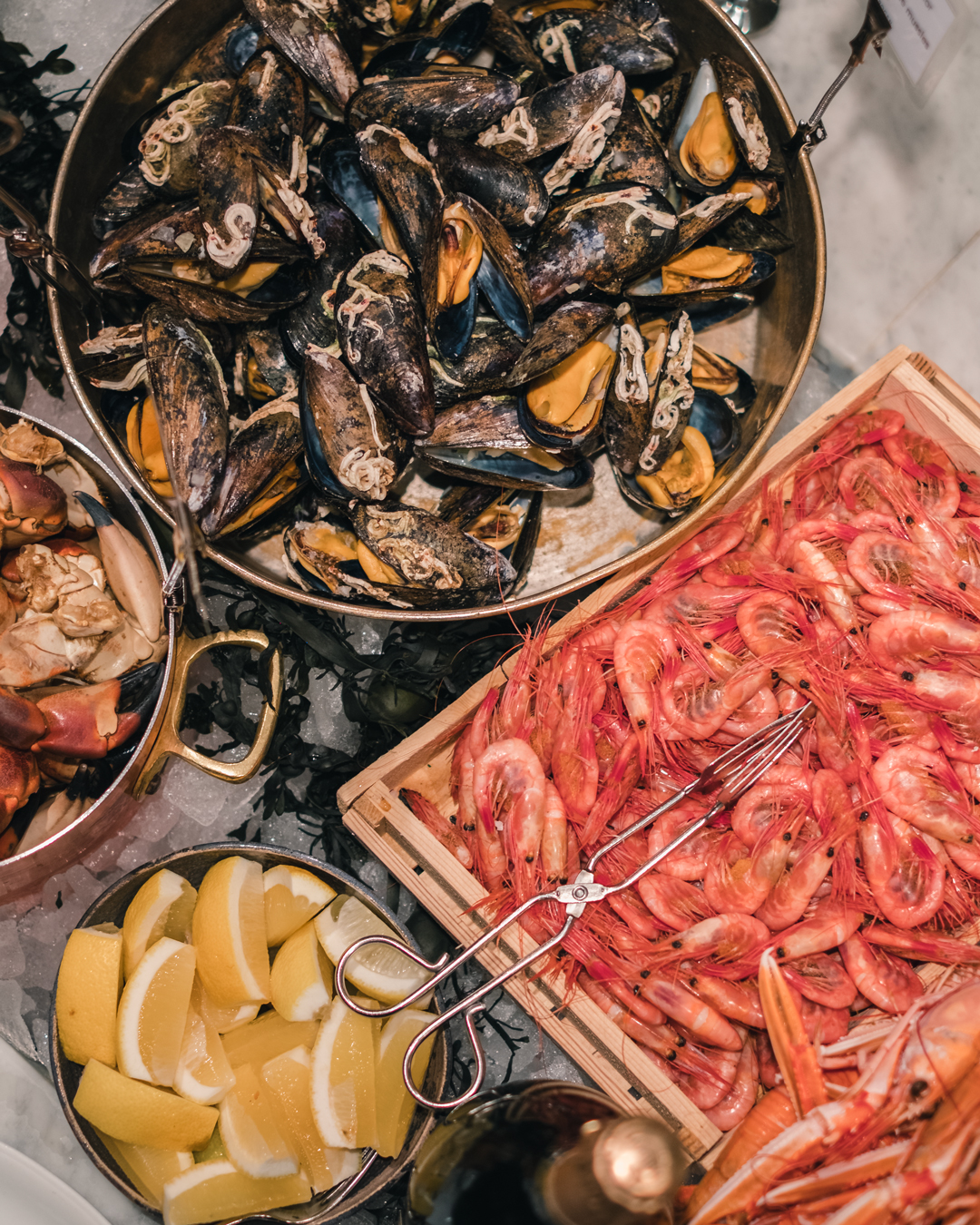 Shellfish buffet